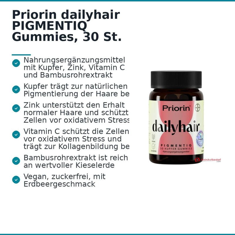 Priorin dailyhair PIGMENTIQ Gummies, 30 St.