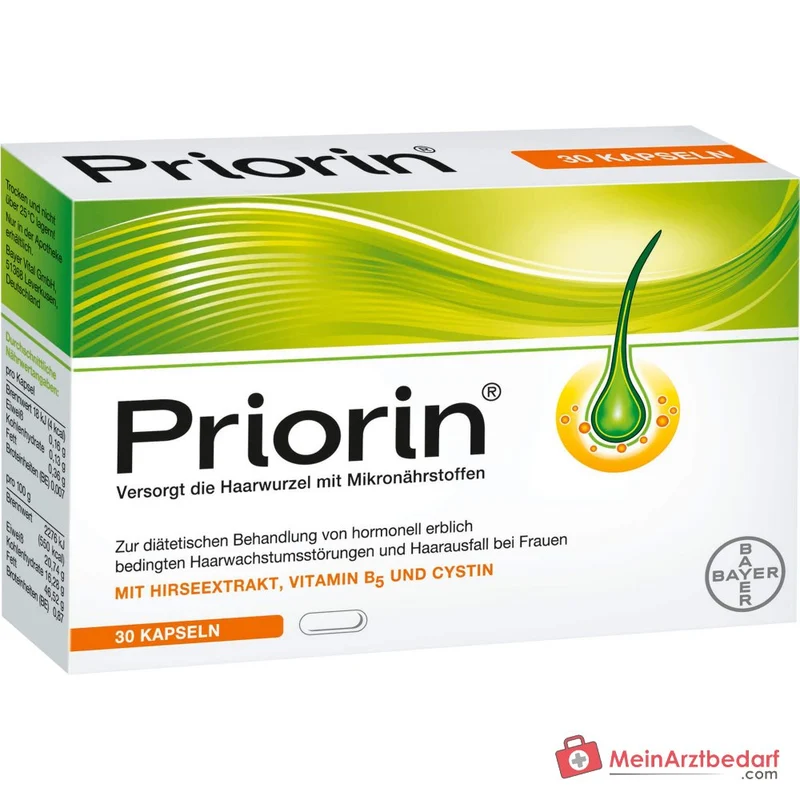 Priorin Kapseln bei Haarausfall, 30 St.