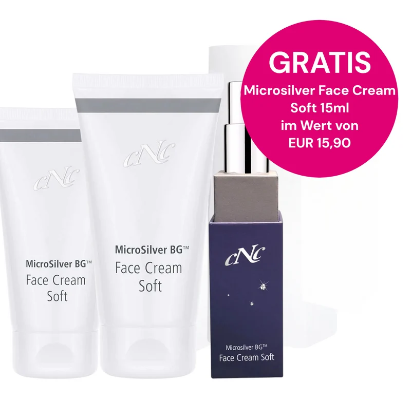 Sparpaket CNC MicroSilver Face Cream Soft