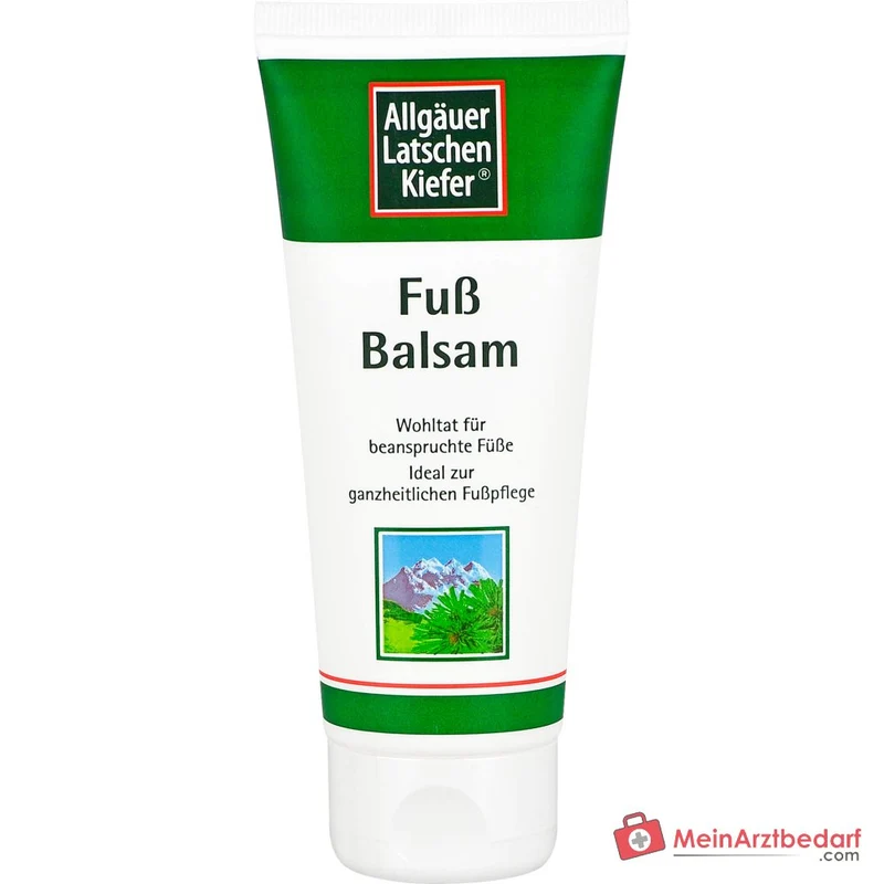 Allgäuer Latschenkiefer Fuß Balsam Latschenkiefernöl / Menthol Balsam, 100 ml