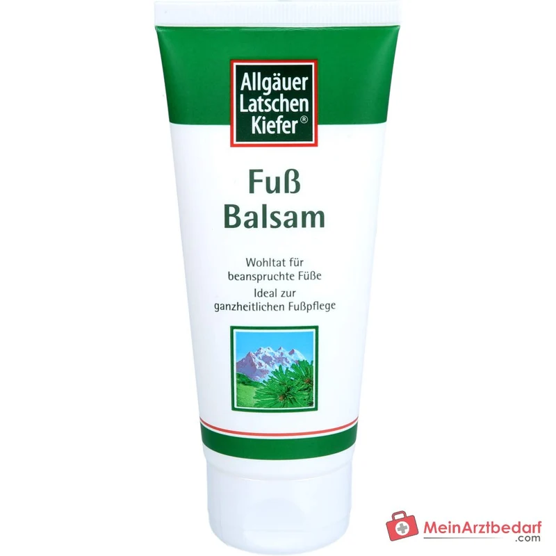 Allgäuer Latschenkiefer Fuß Balsam Latschenkiefernöl / Menthol Balsam, 100 ml