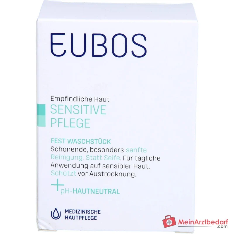 Eubos Sensitive Fest Waschstück Panthenol / Allantoin Seife, 125 g