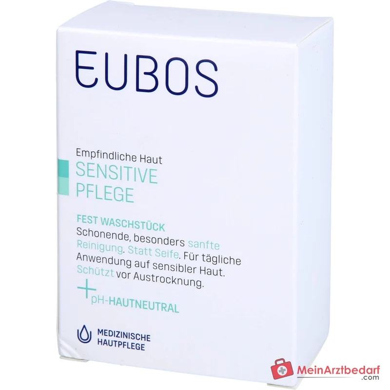 Eubos Sensitive Fest Waschstück Panthenol / Allantoin Seife, 125 g
