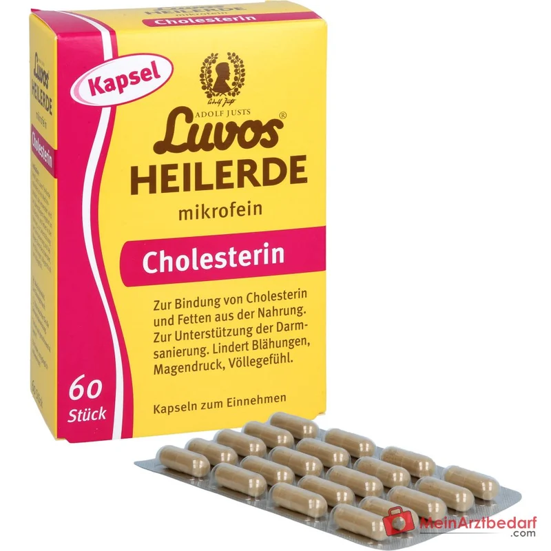 Luvos Heilerde mikrofein Kapseln, 60 St.