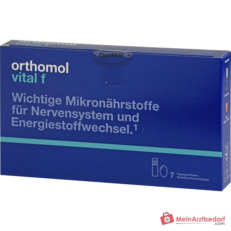 Orthomol Vital f Trinkfläschchen mit Kapseln, 7 St.