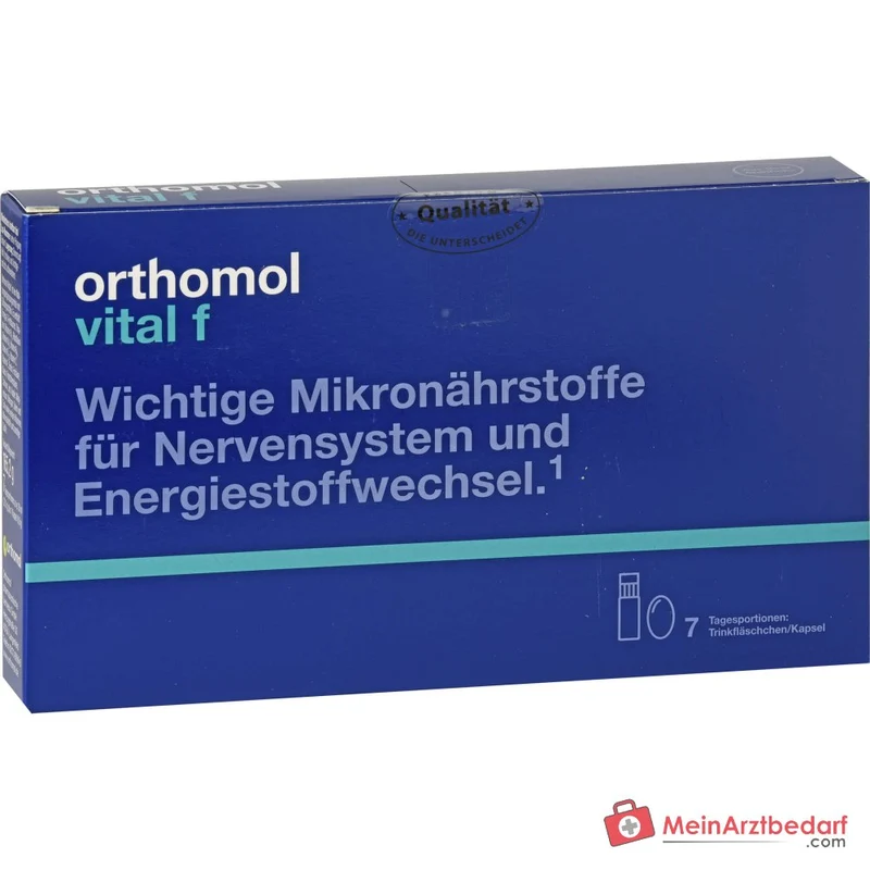 Orthomol Vital f Trinkfläschchen mit Kapseln, 7 St.