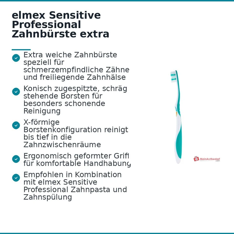 elmex Sensitive Professional Zahnbürste extra weich, 1 St.