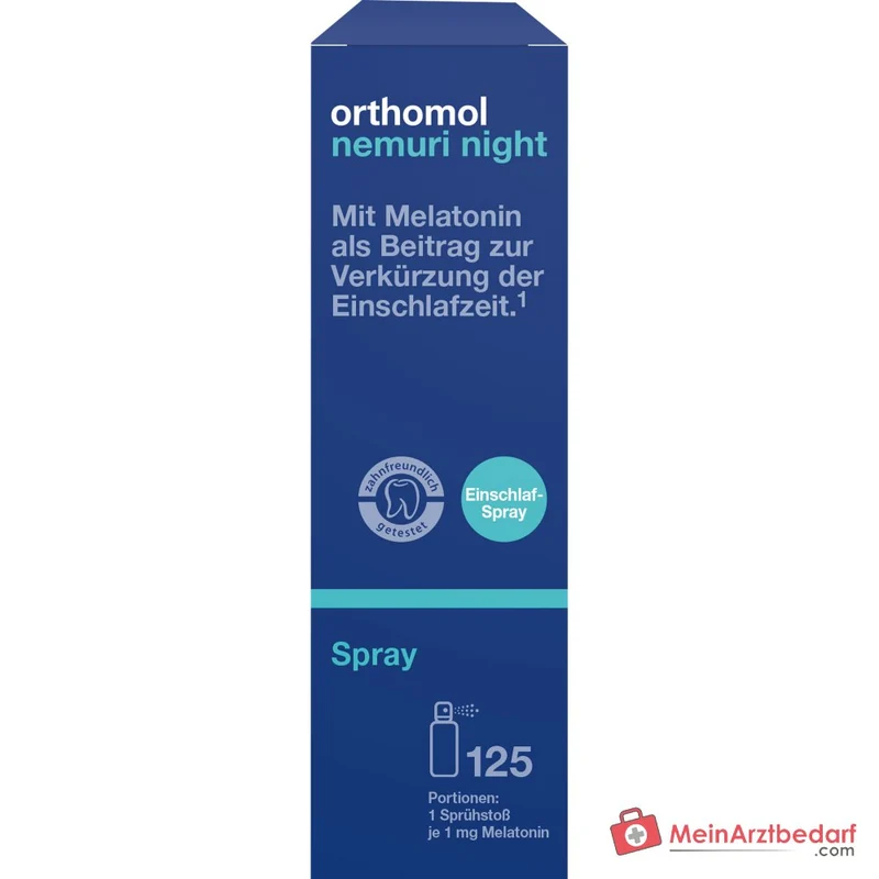 Orthomol Nemuri night Spray mit Melatonin, 25 ml