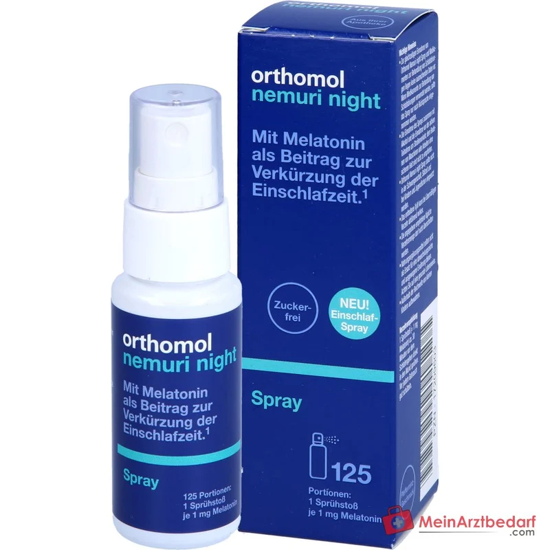 Orthomol Nemuri night Spray mit Melatonin, 25 ml