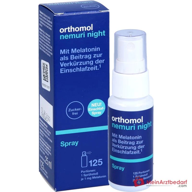 Orthomol Nemuri night Spray mit Melatonin, 25 ml