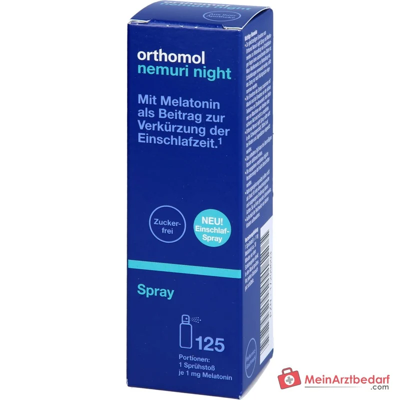Orthomol Nemuri night Spray mit Melatonin, 25 ml