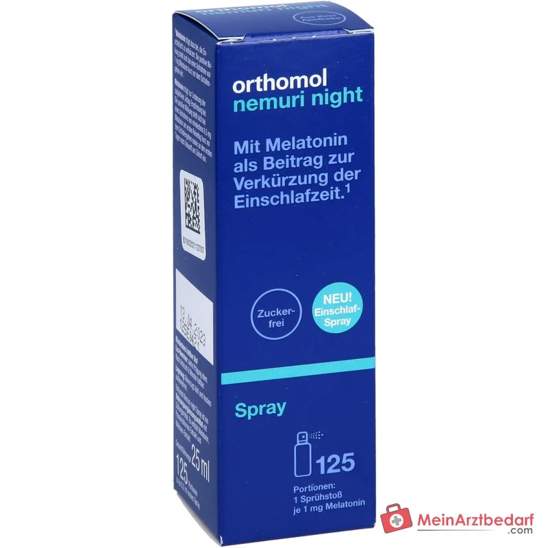Orthomol Nemuri night Spray mit Melatonin, 25 ml