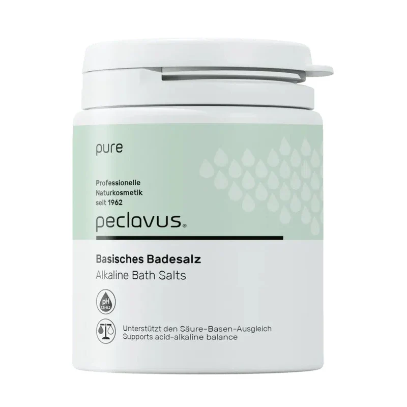 peclavus pure Basisches Badesalz