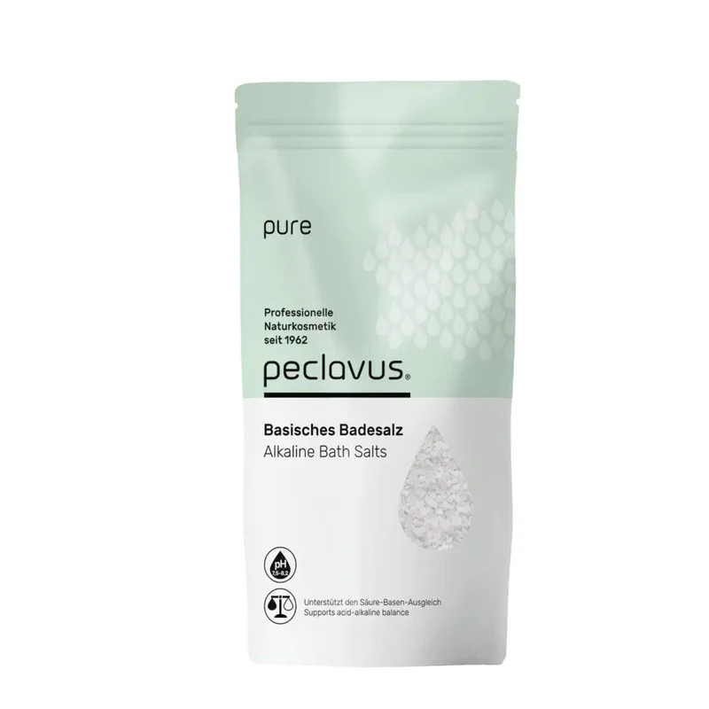 peclavus pure Basisches Badesalz