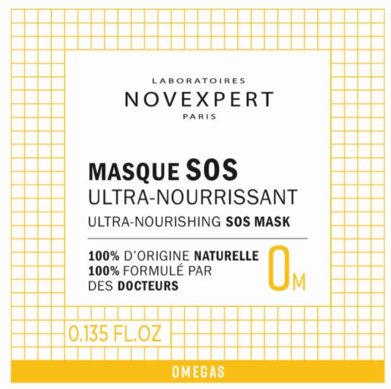 NOVEXPERT Ultra Nourishing SOS Mask 4ml Sachet