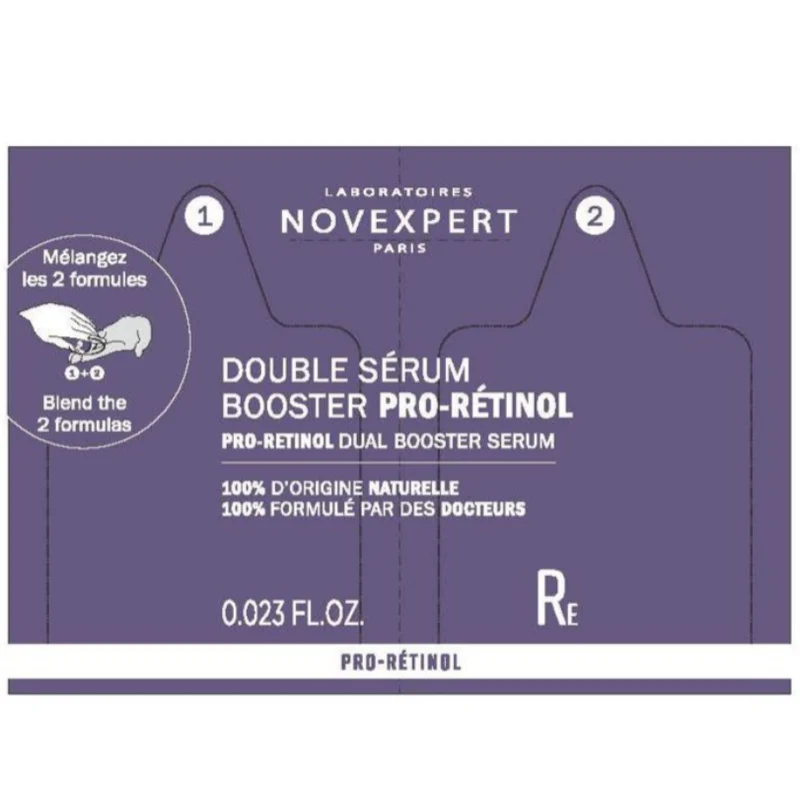 NOVEXPERT Pro-Retinol Booster-Duo-Serum 0,7ml Sachet
