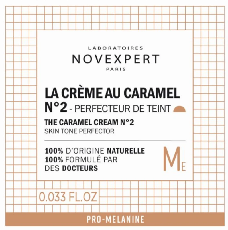 NOVEXPERT The Caramel Cream - Medium Shade 1ml Sachet
