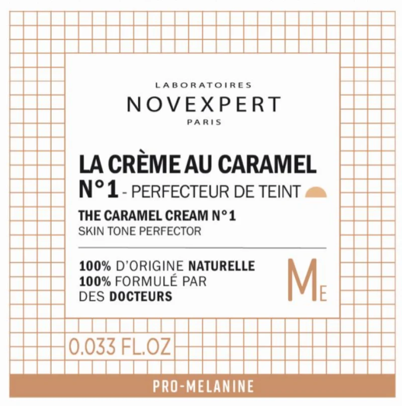NOVEXPERT The Caramel Cream - Light Shade 1 ml Sachet