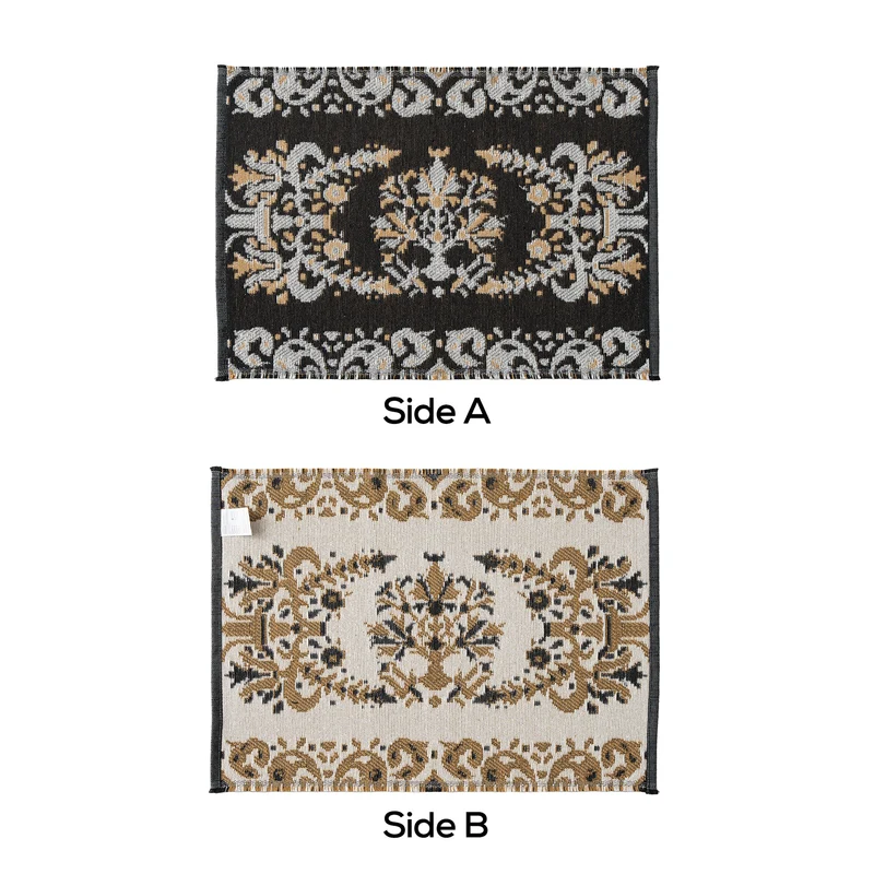 Wendbarer Jacquard-Tuchschal mit ornamentalem Webmuster
