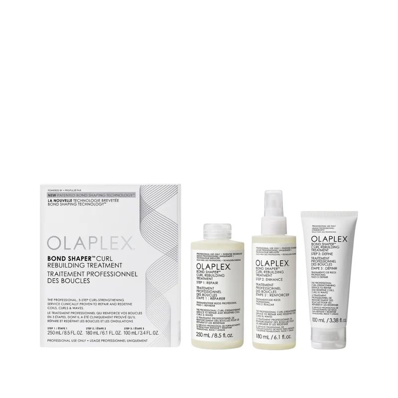 Olaplex Bond Shaper Curl Rebuilding Treatment Set