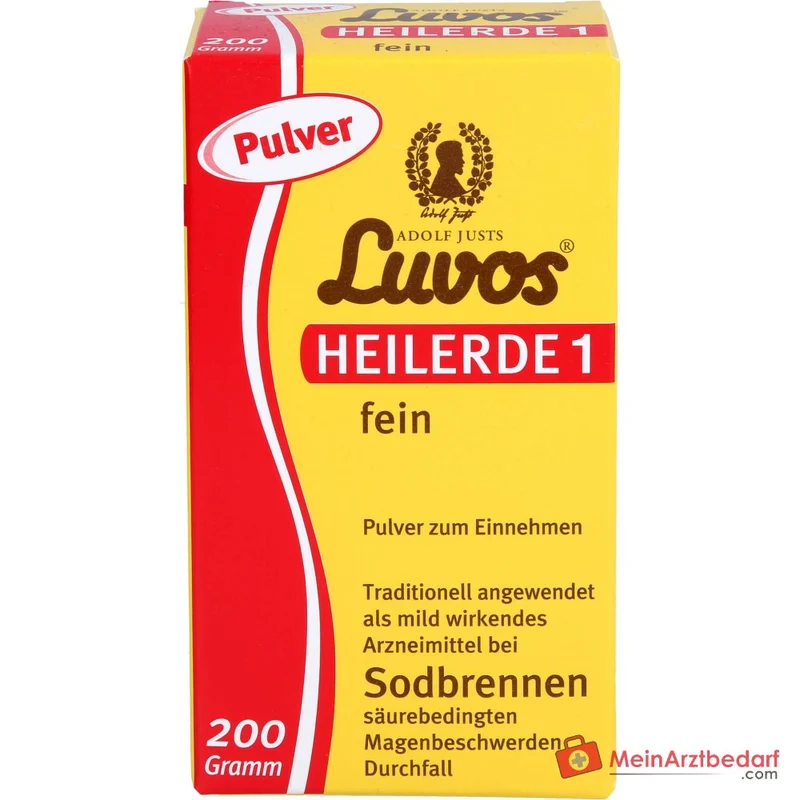 Luvos Heilerde 1 fein Heilerde Pulver zum Einnehmen, 200 g