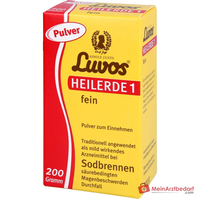 Luvos Heilerde 1 fein Heilerde Pulver zum Einnehmen, 200 g