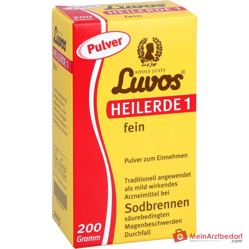 Luvos Heilerde 1 fein Heilerde Pulver zum Einnehmen, 200 g