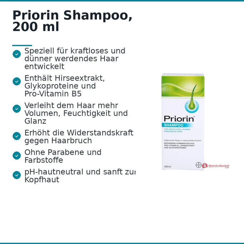 Priorin Shampoo, 200 ml