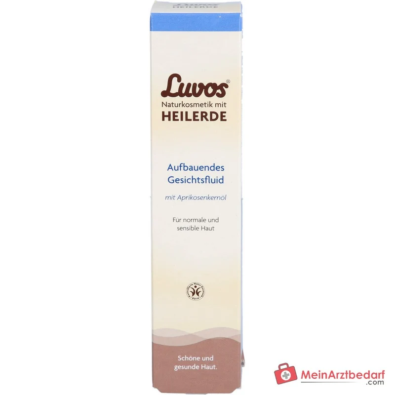 Luvos Heilerde Aufbauendes Gesichtsfluid Aprikosenkernöl Emulsion, 50 ml