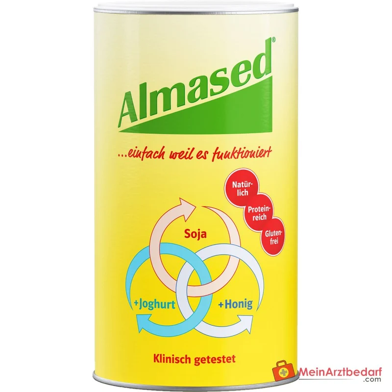 Almased Vitalkost Sojaeiweiß / Bienenhonig / Magermilch-Joghurtpulver Pulver, 500 g