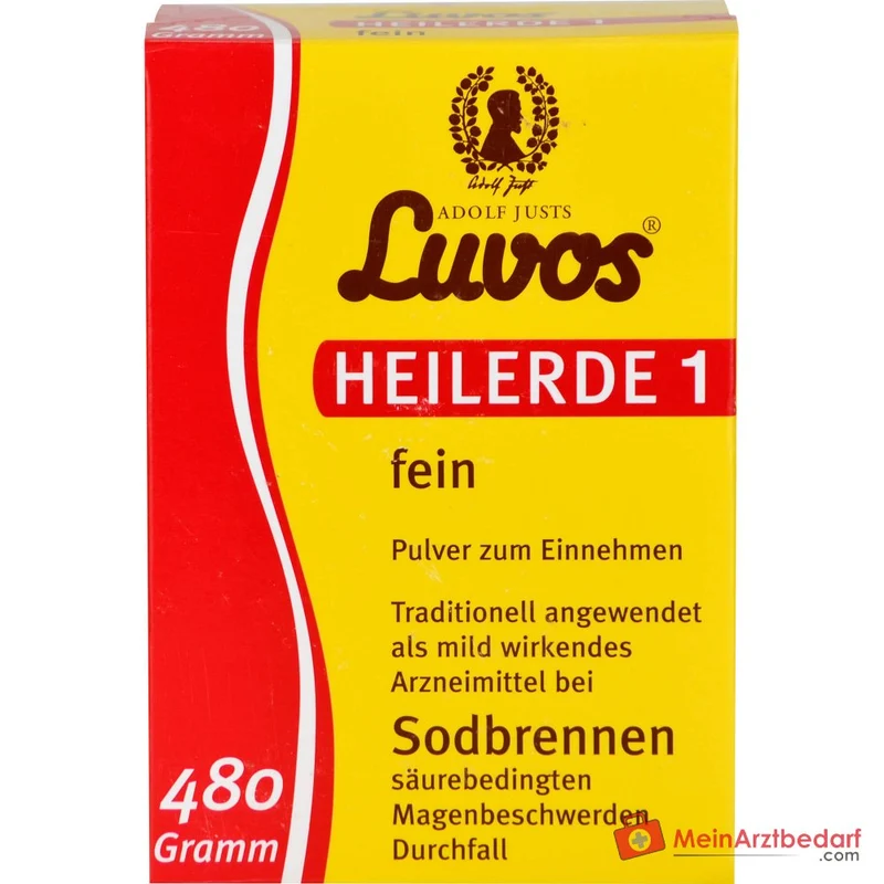 Luvos Heilerde 1 fein Heilerde Pulver, 480 g