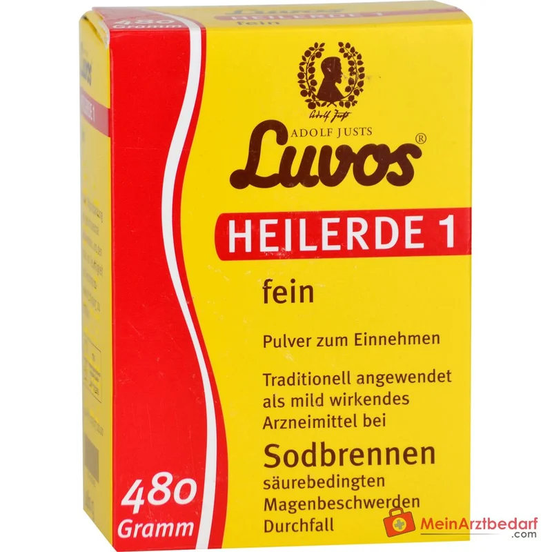 Luvos Heilerde 1 fein Heilerde Pulver, 480 g