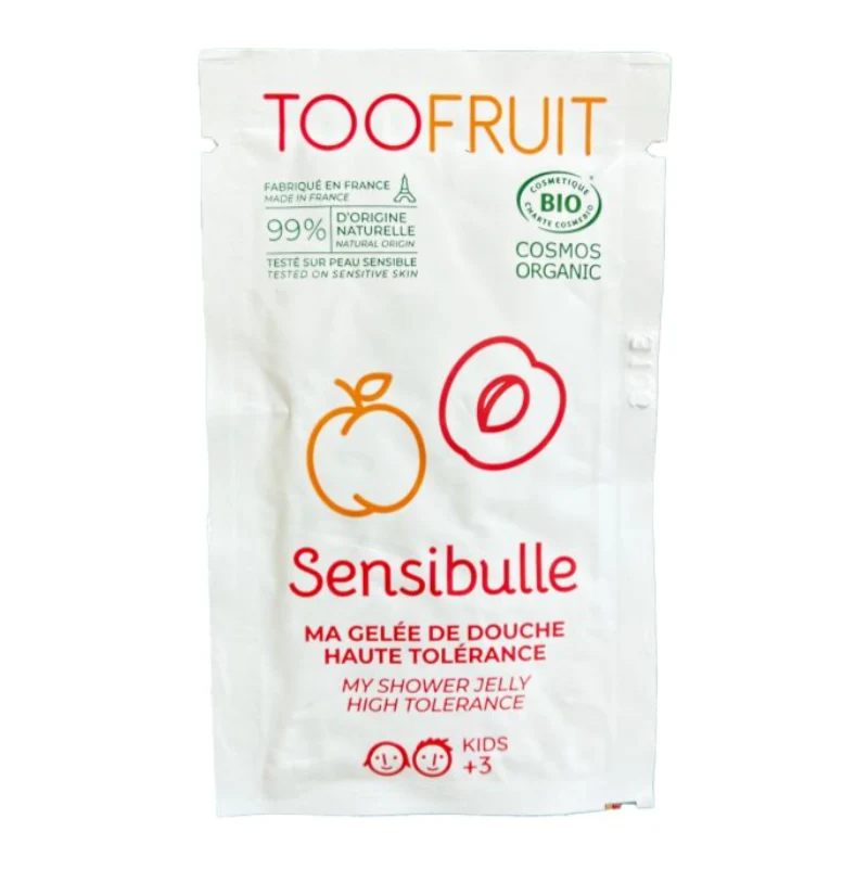 TOOFRUIT Duschgel Aprikose - Pfirsisch 8ml Sachet