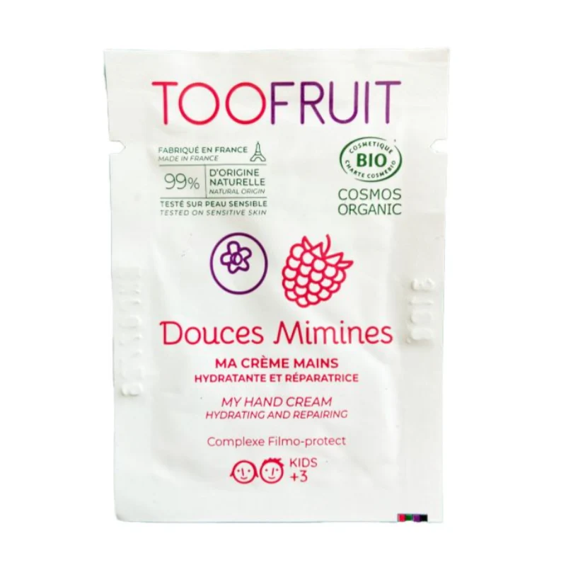 TOOFRUIT Douces Mimines Handcreme Blaubeere-Himbeere 1ml Sachet