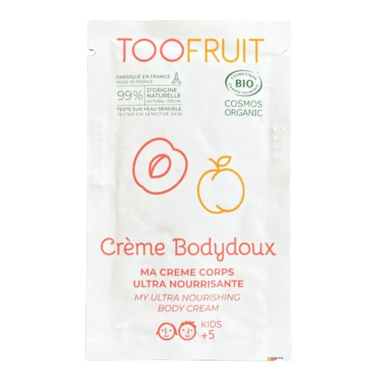 TOOFRUIT Körpercreme Pfirsich - Aprikose 5ml Sachet