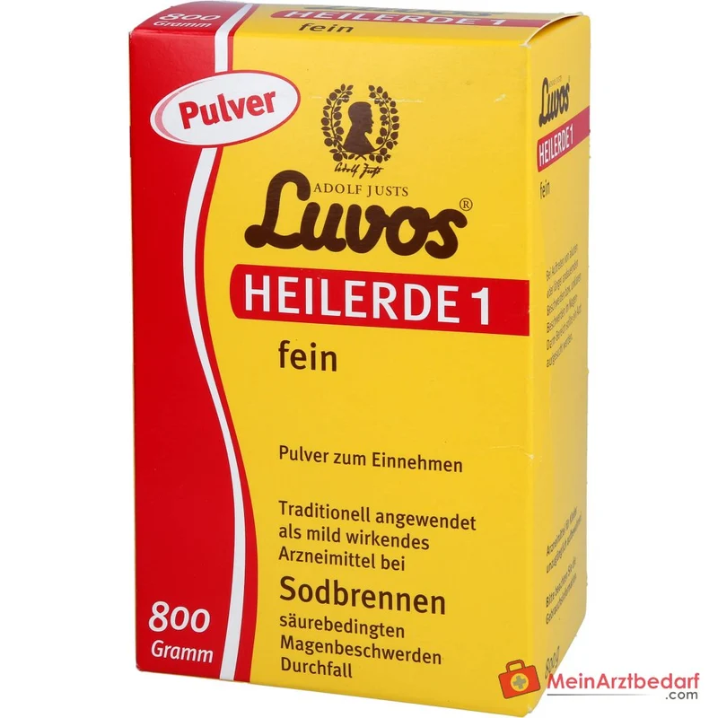 Luvos Heilerde 1 fein Heilerde Pulver, 800 g