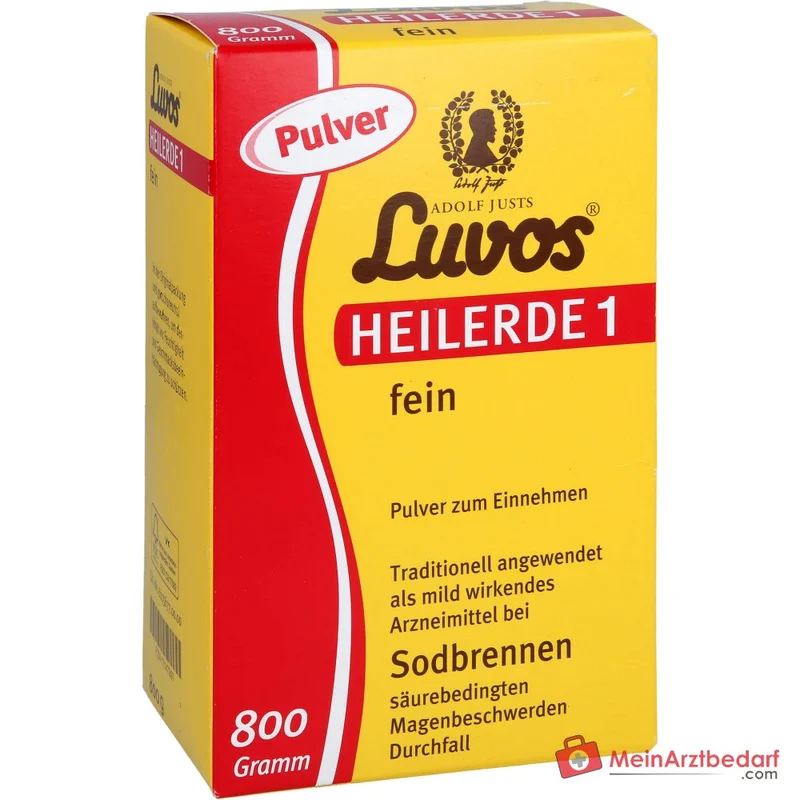 Luvos Heilerde 1 fein Heilerde Pulver, 800 g