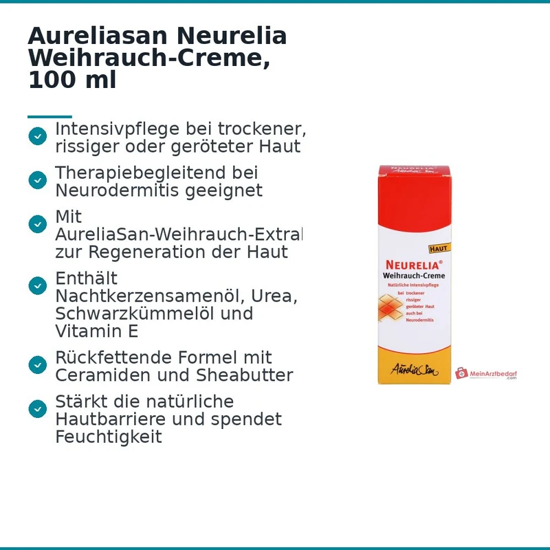 Aureliasan Neurelia Weihrauch-Creme, 100 ml