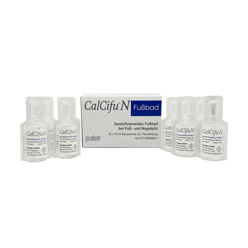 Calcifu N Fußbad 8 x 10 ml