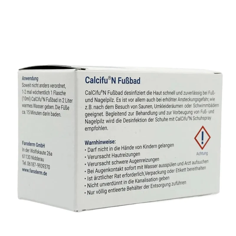 Calcifu N Fußbad 8 x 10 ml