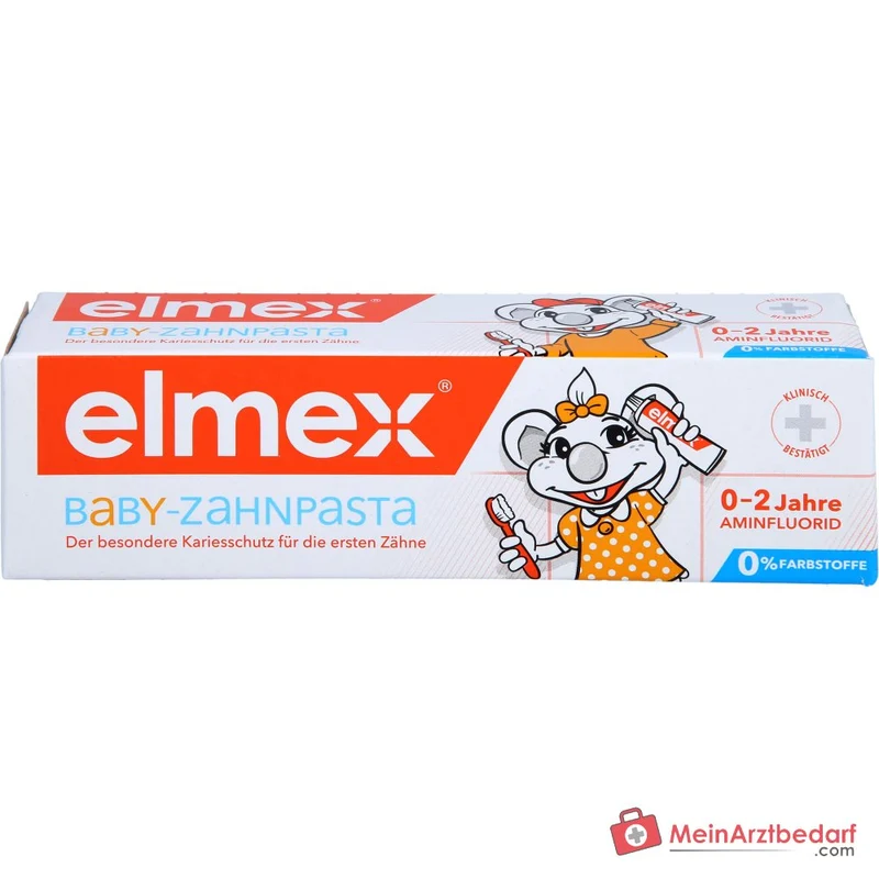 elmex Baby-Zahnpasta Olaflur Zahnpasta, 50 ml