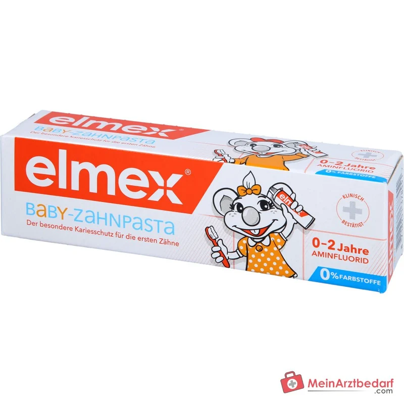 elmex Baby-Zahnpasta Olaflur Zahnpasta, 50 ml