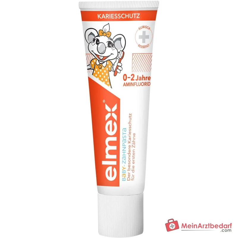 elmex Baby-Zahnpasta Olaflur Zahnpasta, 50 ml