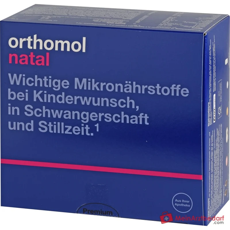 Orthomol Natal Tabletten/Kapseln Kombipackung, 30 Portionen