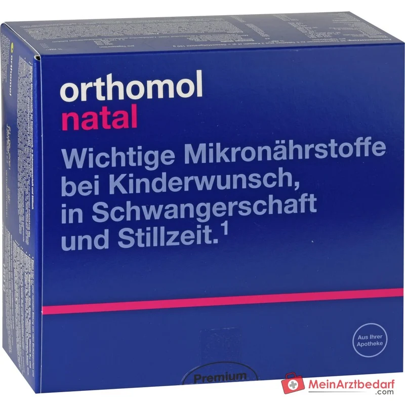 Orthomol Natal Tabletten/Kapseln Kombipackung, 30 Portionen