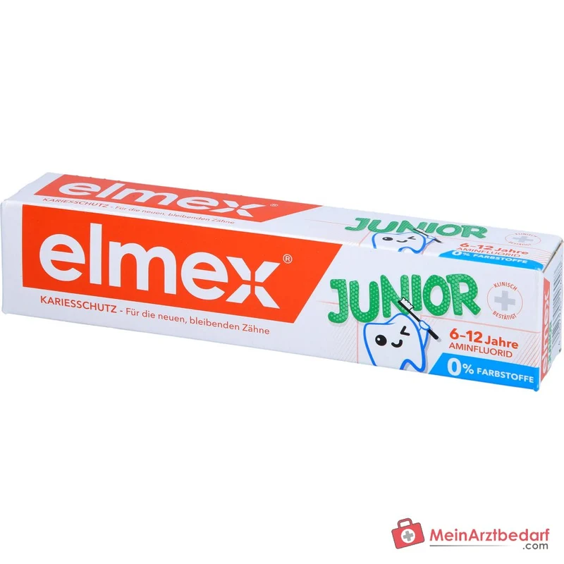 elmex Junior Aminfluorid Zahnpasta, 75 ml
