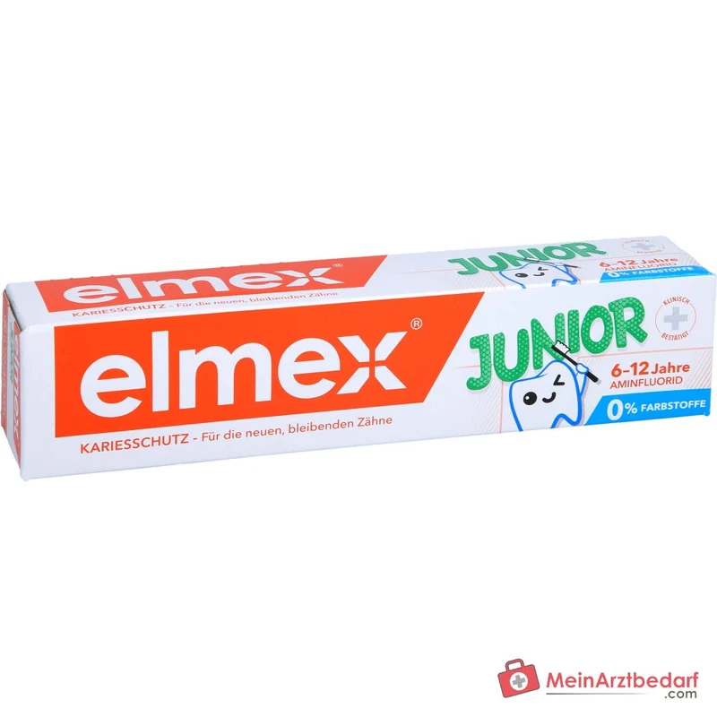 elmex Junior Aminfluorid Zahnpasta, 75 ml
