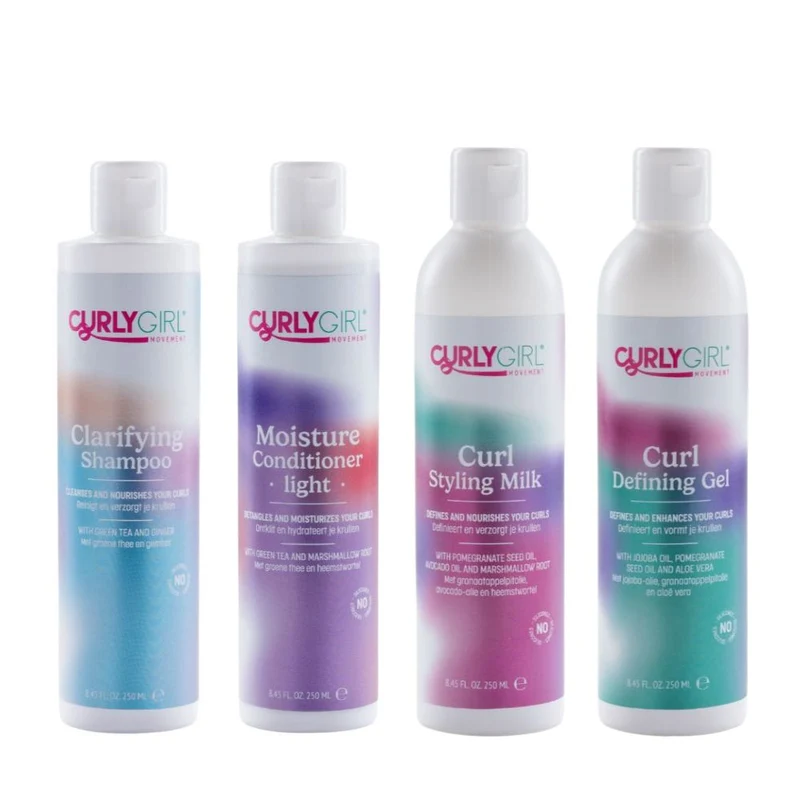 Curlygirlmovement Starter Kit (Typ 2 Haar) 4x250ml