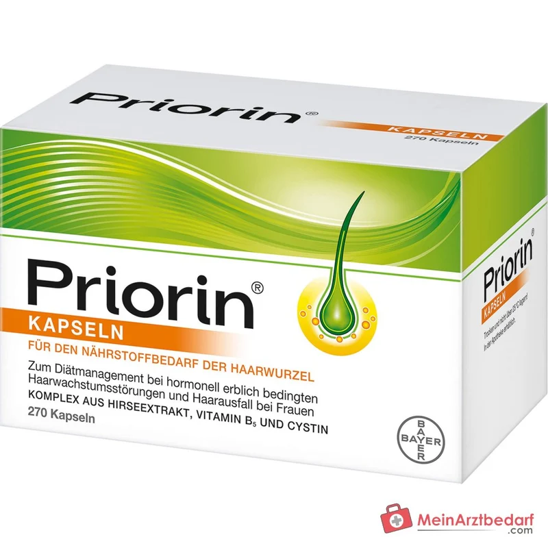 Priorin Kapseln bei Haarausfall, 270 St.