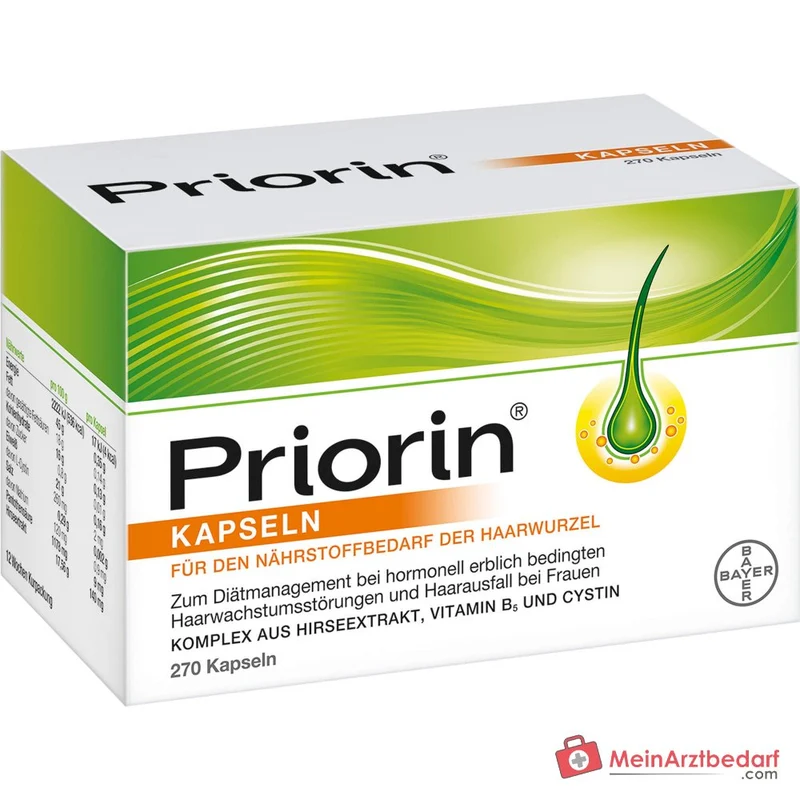 Priorin Kapseln bei Haarausfall, 270 St.